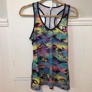 Bright colors racerback workout yoga tank
